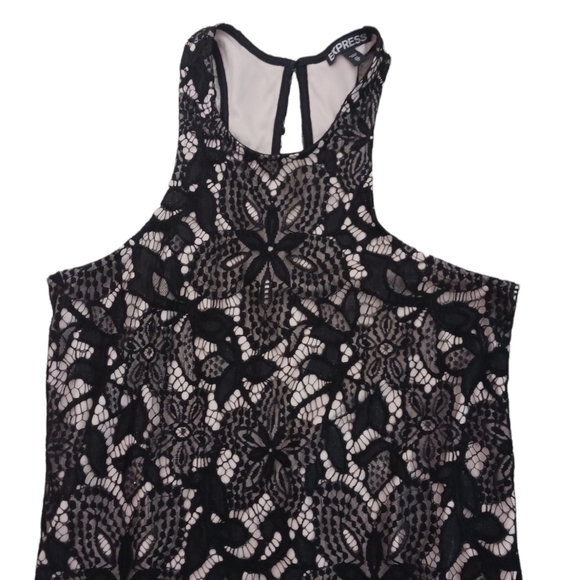 EXPRESS BLACK LACE DRESS - Picture 7 of 8